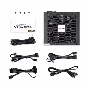Chieftec Vita BPX-650-C power supply unit 650 W 20+4 pin ATX ATX Black