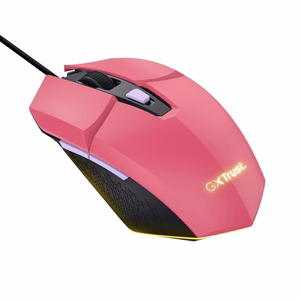 Trust Felox žaidimų laidinė pelė GXT109P rožinė