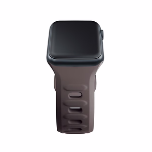38/40/41/42 mm Taupe (small) - 3mk Silicone Watch Strap for Apple
