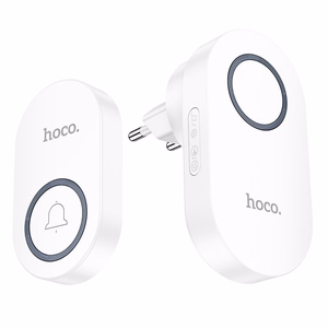 Беспроводной дверной звонок Hoco HI25 белый