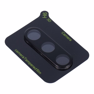 5D Full Glue Tempered Glass Camera Lens for Samsung A34 black