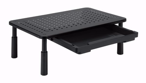 Gembird MS-TABLE-D-01 reguliuojamas monitoriaus stovas su staltiumi