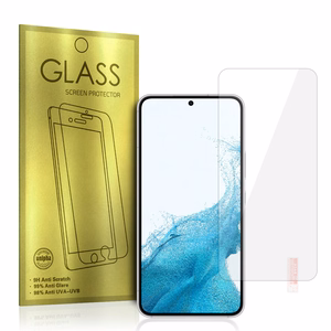 Glass Gold grūdinto stiklo ekrano apsauga Samsung Galaxy S22 Plus