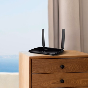 TP-Link TL-MR6400 belaidis maršrutizatorius Greitas eternetas Viena juosta (2,4 GHz) 4G Juoda