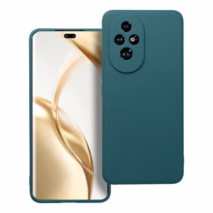 Matinis dėklas telefonui HONOR 200 tamsiai žalias