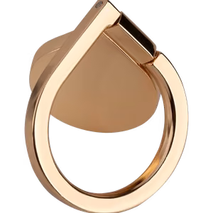 Universal ring phone holder, gold