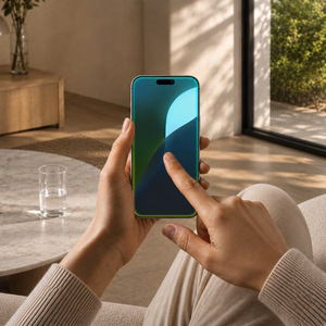 AmazingThing Titan Vision 7 matinės dangos grūdintas stiklas iPhone 17 Pro
