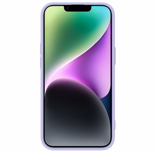 Чехол Nillkin CamShield Silky Magnetic Silicone Apple iPhone 14 Plus светло-фиолетовый