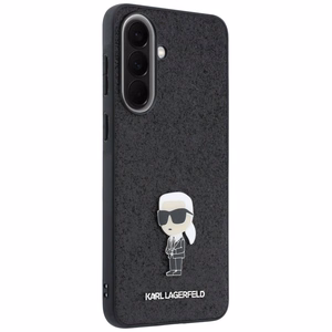 KARL LAGERFLED case for SAMSUNG A57 KLHCSA57GKNPSK (Fixed Glitter Ikonik Logo Metal Pin) black