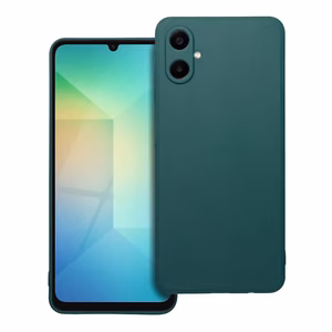 MATT dėklas telefonui SAMSUNG A06 5G tamsiai žalias