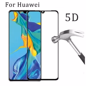 Grūdintas stiklas 5D Full Glue Huawei Mate 30 Pro 0.18mm lenktas bulk