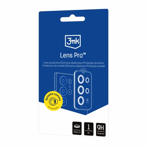 Защита объективов камеры 3mk Lens Protection Pro из закалённого стекла для Samsung Galaxy S26 FE