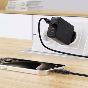USB laidas Acefast C16-04 USB-A į USB-C 1.2m juodas