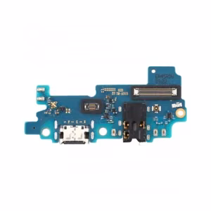 Charging Port Compatible With Samsung A315 A31 with Flex / Silver OEM