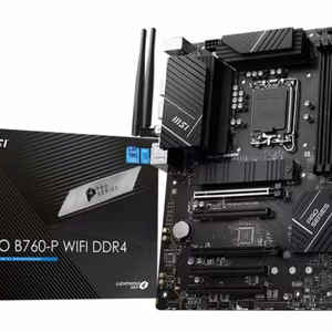 MSI PRO B760-P WIFI DDR4 LGA1700 ATX pagrindinė plokštė