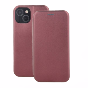 Smart Diva dėklas Xiaomi Redmi 13 4G / 13 5G burgundiškas