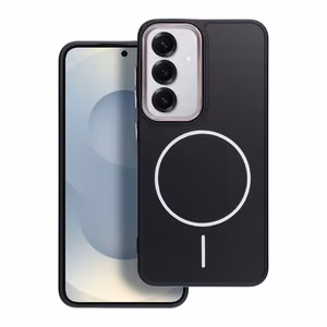 Case for Samsung A07 Frame Mag Cover compatible with MagSafe black