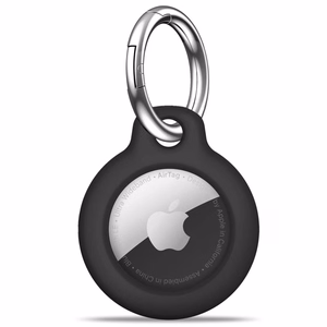 Tech-Protect Rough dėklas Apple AirTag 1 / 2 4 vnt. juodas