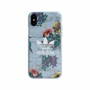 Adidas OR SnapCase Floral case for iPhone X / Xs - gray