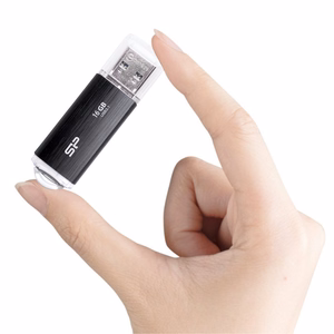 Silicon Power Blaze B02 USB флеш-накопитель 16 GB USB Type-A 3.2 Gen 1 (SP016GBUF3B02V1K) чёрный