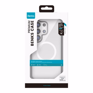 Benks Magnetic Lucid Armor чехол (A050) для Samsung Galaxy S26 Ultra белый