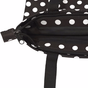 Shopping bag Wonder pattern 2 black polka-dot
