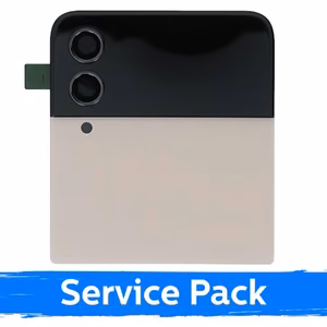 LCD-дисплей совместимый с Samsung F721 Z Flip4 (внешний) с рамкой / розово-золотой / (Service Pack)