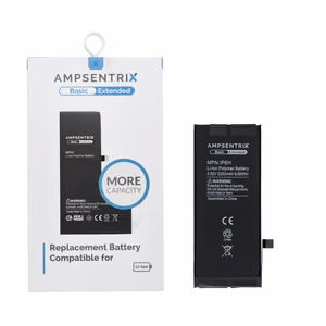 AmpSentrix Basic baterija iPhone 8 (didelė talpa 2250 mAh)