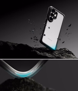 Ringke Fusion Bold чехол для Samsung Galaxy S26 Ultra прозрачный чёрный