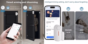 TUYA Wi-Fi Door and Window Alarm Sensor, 100 dB