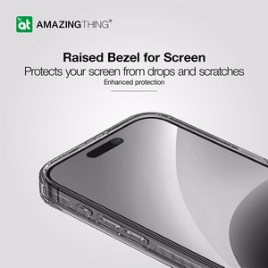 Amazing Thing Titan Pro Holder Case 10FT IP156.7PTHBK for Iphone 15 Pro Max black with stand