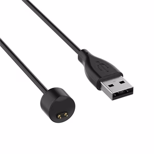 Магнитное зарядное устройство для Xiaomi Mi Band 5/6/7, USB, 40см