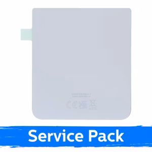 Galinis dangtelis suderinamas su Samsung F711 Z Flip3 / baltas / (Service Pack)