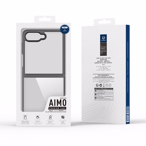 Dux Ducis Aimo dėklas Samsung Galaxy Z Flip 8, juodas