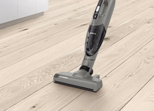 Bosch Serie 2 Readyy'y BBHF214G – belaidis bemaišis vertikalus dulkių siurblys, „2 viename“, 14,4 V, iki 35 min., pilkas