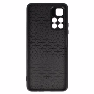 Tel Protect CARBON чехол для Xiaomi Redmi Note 11 5G/Note 11S 5G/Poco M4 Pro 5G чёрный с синей полосой