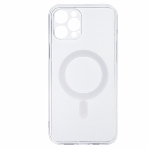 TEL PROTECT MagSilicone Case for Iphone 12 Pro Max Transparent