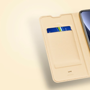 Dux Ducis Skin Pro dėklas telefonui dėklas su atvartu Xiaomi 12 Pro rožinė