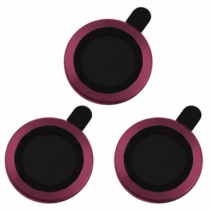 TFO camera lens protector set for Apple iPhone 18 Pro Max, dark cherry