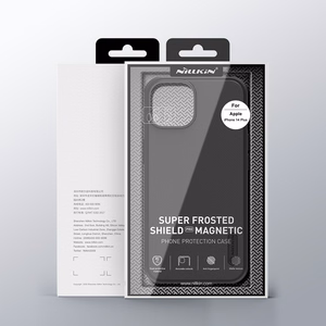 Dėklas Nillkin Super Frosted Shield Pro Magnetic Apple iPhone 14 Plus juodas