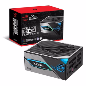 ASUS ROG -THOR-1000P3-GAMING-E power supply unit 1000 W 20+4 pin ATX ATX Black