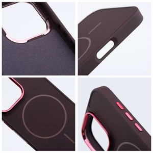 Чехол для Samsung S26 ULTRA Frame Mag Cover совместимый с MagSafe фиолетовый
