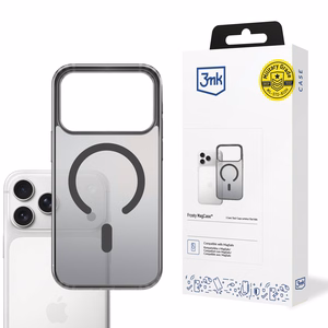 3mk Frosty MagCase for iPhone 17 Pro - Black