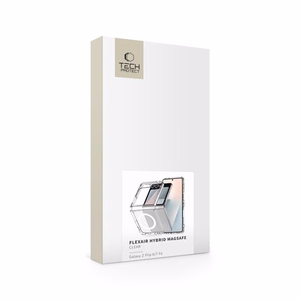 Tech-Protect FlexAir Hybrid MagSafe dėklas Samsung Galaxy Z Flip 6 / 7 FE - skaidrus