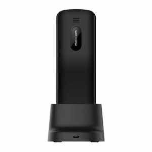 Mobile Phone - MAXCOM MM 34D 4G BLACK + charging dock