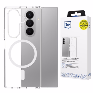 3mk Armor MagCase dėklas Samsung Galaxy Z Fold 7 - skaidrus