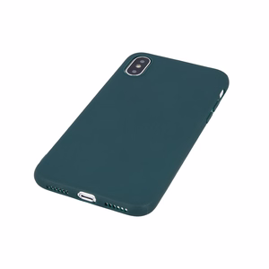 Matinis TPU dėklas skirtas Motorola Edge 60 Pro 5G forest green