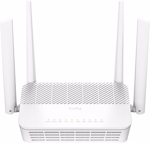 Cudy WR3000S belaidis maršrutizatorius Gigabit Ethernet dviejų dažnių (2.4 GHz / 5 GHz)