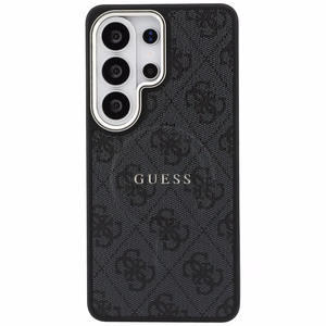 GUESS чехол SAMSUNG S26 Ultra GUHMS26LP4MSEGCK (4G Embossed Ring MagSafe) черный