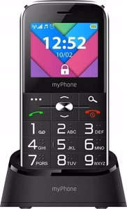 myPhone Halo C | черный | 2.2" | TFT | 32 МБ | 32 МБ | две SIM | основная камера 0.3 МП | 1900 мАч